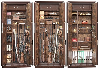 Универсальный сейф в дереве Armwood 11 G Lux Plus.
